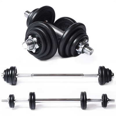 Tunturi Barbell / Dumbbell Set 20 kg