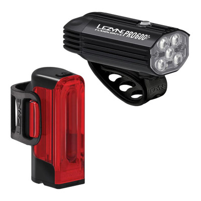 Lezyne lighting set Fusion Drive Pro 600+ / Strip Drive 300+