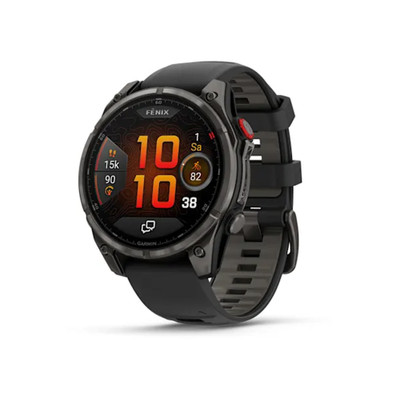 Garmin Fenix 8 Pro - 51 mm AMOLED Sapphire schwarz/titan carbongrau DLC Titan