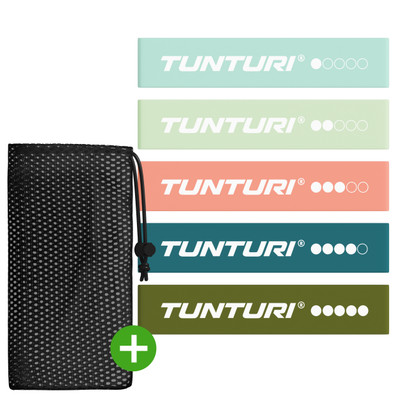 Tunturi Mini Resistance Band Set 5 pcs.
