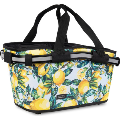 Cube ACID luggage carrier basket CITY 20 RILink yellow