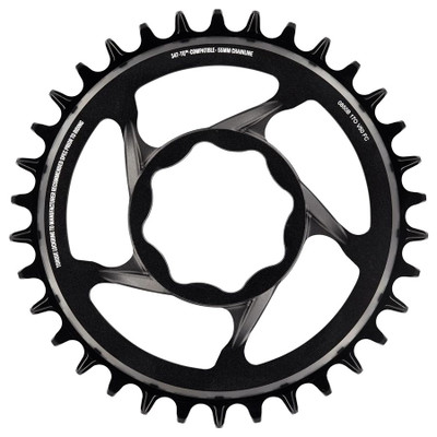 e*thirteen Kettenblatt E*Spec für TQ Direct Mount 34T. black