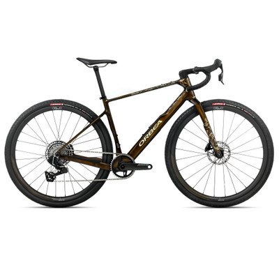 Orbea Terra M21eTEAM 1X caramel carbon view 2026