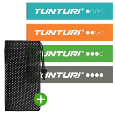Tunturi Mini Resistance Band Set 4 pcs.