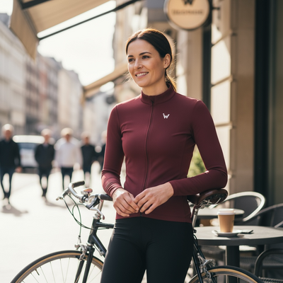 IW Cycling Wear Core Thermal Jersey 2.0 burgundy