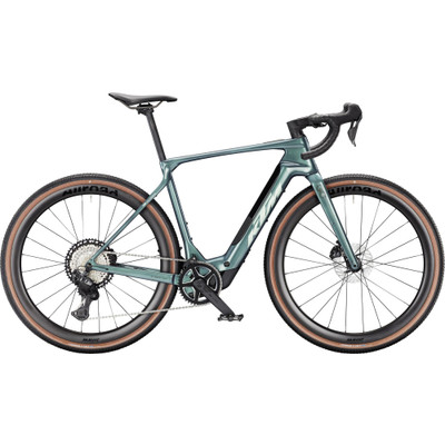 KTM Macina Gravelator SX Prime Di2 royal teal 2026 - RH-L Ausstellungsrad
