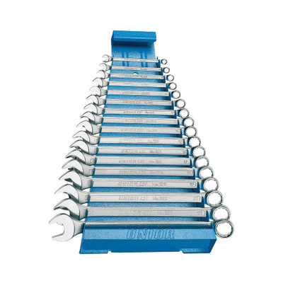 Unior combination spanner set incl. metal stand 6-22 mm 17 pieces