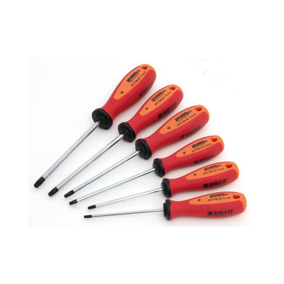 Unior screwdriver set with TX profile & hole TR10 - TR30
