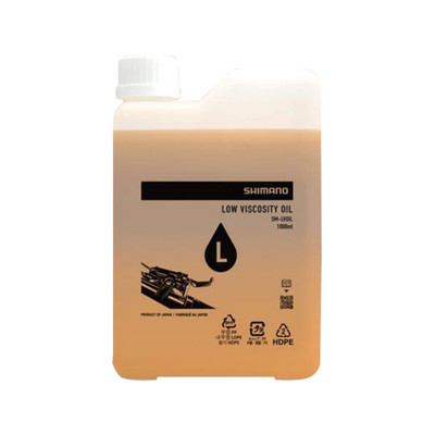Shimano brake oil for disc brakes with low viscosity 1000 ml