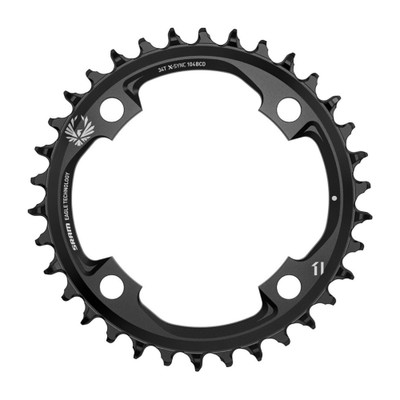 Sram Kettenblatt X-Sync Eagle Stahl 0 mm Offset 34T. schwarz