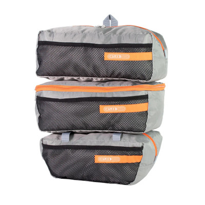 Ortlieb Packing Cubes Innentaschen 3-er Set 17 L grau