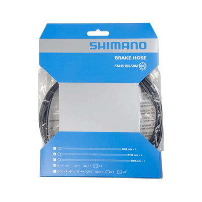 Shimano brake hose SM-BH90-SBM 1700mm straight-banjo, black
