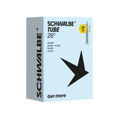 Schwalbe bicycle inner tube no. 17 (28
