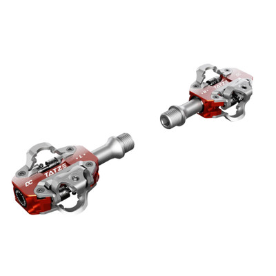 Tatze Pedal DC Cross Country & Gravel Stahl red