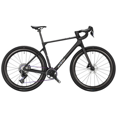 KTM Gravelator Supreme AXS PM purple-stained carbon matt