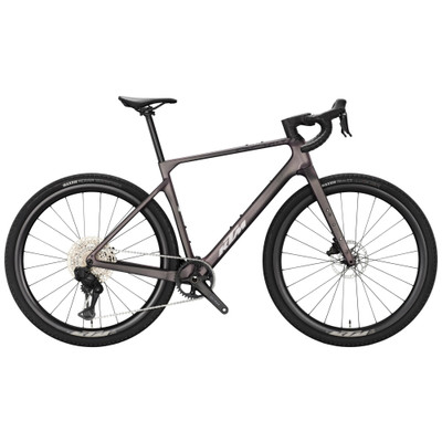 KTM Gravelator Elite Di2 purple rain matt