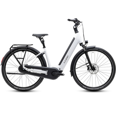 Cube Supreme RT Hybrid Comfort EX 600 metallicwhite´n´reflex Easy Entry