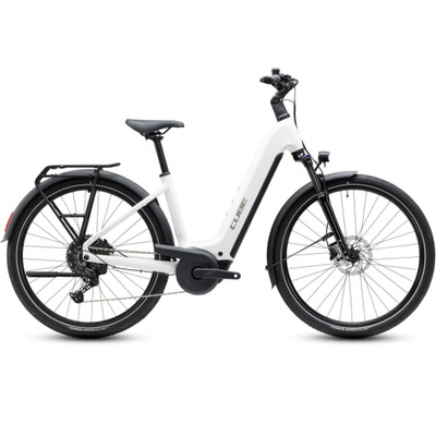 Cube Touring Hybrid ONE 600 metallicwhite´n´chrome Easy Entry