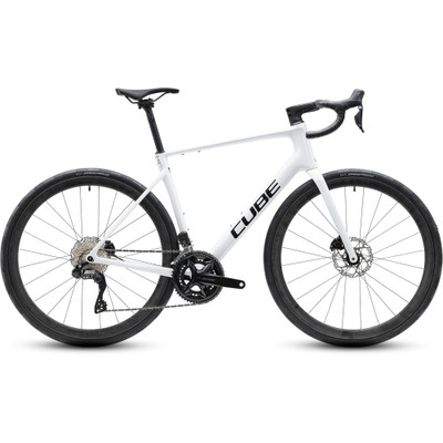 Cube Attain C:62 SLX metallicwhite´n´black