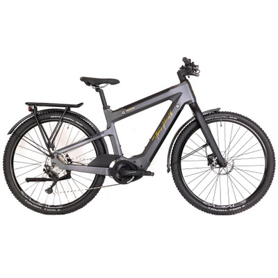Kneissl Design Carbon Urban Prestige Men Black/Gold 2023 - RH 52 cm - Ausstellungsrad