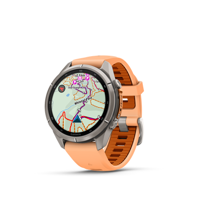 Garmin Fenix 9 Pro inReach Titan shell pink / autumn orange 43 mm