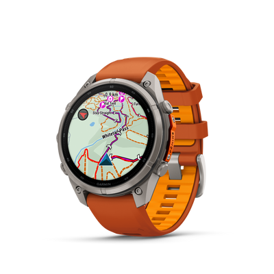Garmin Fenix 9 Pro inReach Titan autumn orange / spark orange 47 mm