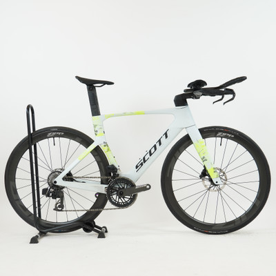 Scott Foil RC TRI Cumulus White 2026 – RH-S test bike
