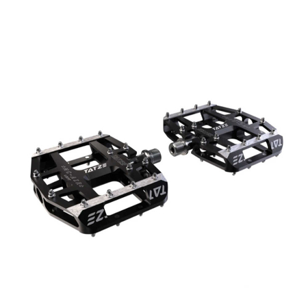 Tatze Pedal MC-AIR Flatpedal Chrom - Schwarz