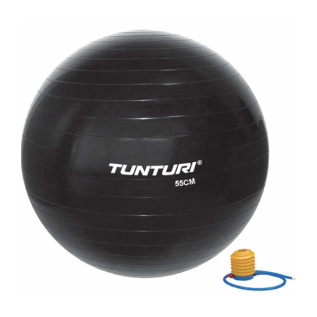 Tunturi Gymball 55cm schwarz