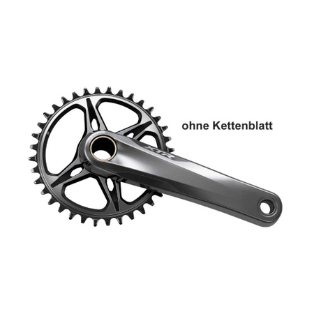 Shimano Kurbelgarnitur XTR FC-M9120-1 o. Kettenblatt 12-fach 175 mm