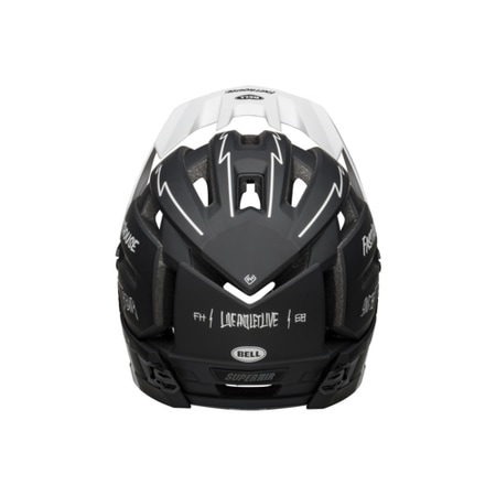 Bell Helm Super Air R Spherical matte black/white fasthouse L