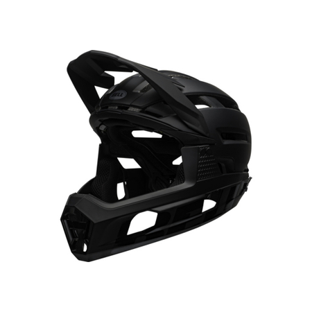 Bell Super Air R Spherical Fahrradhelm mat/gloss black 21 L