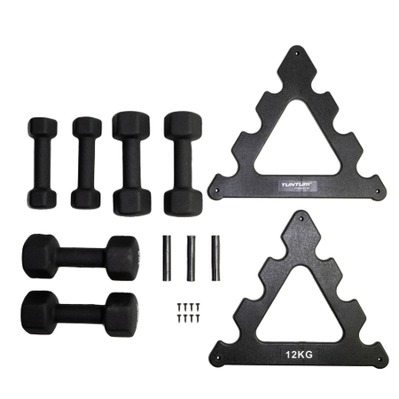 Tunturi neoprene dumbbell set