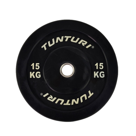 Tunturi Hantelscheibe olympisch gummiert 50 mm - 15 kg