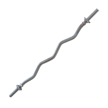 Tunturi Curlstange 120 cm - Schraubverschluß