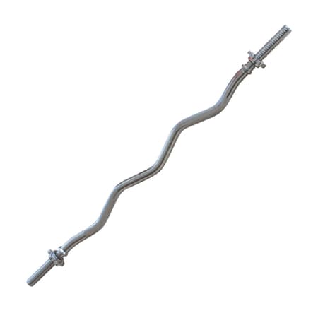 Tunturi curl bar 120 cm - screw lock