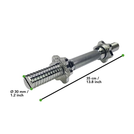 Tunturi Kurzhantelset Guss - 15 kg