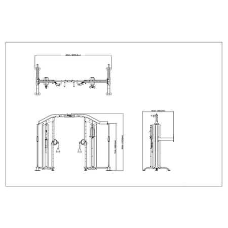 Tunturi Platinum Pro Cable Cross Stand alone Kit
