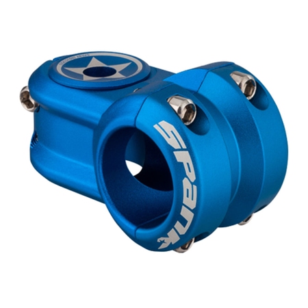 Spank Spoon 2.0 Stem, 31.8mm incl. Topcoat blue