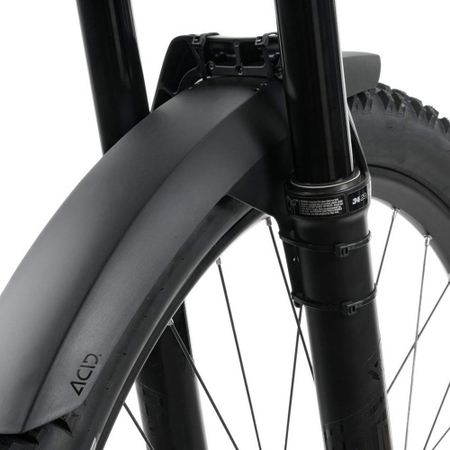 Cube ACID mudguard MUD BLOCKER front long black