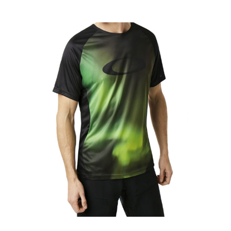 Oakley MTB SS tech tee AURORA BOREALIS M