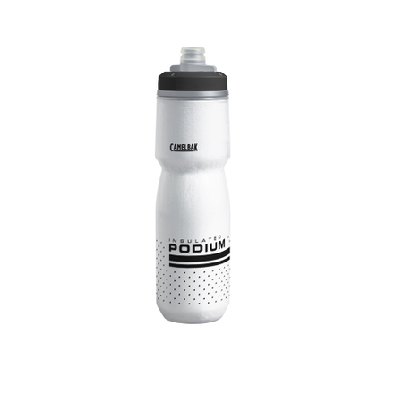 Camelbak drinking bottle Podium Chill 710ml white / black