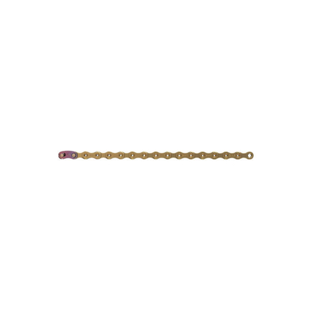 Sram chain XX1 Eagle Hollow Point 12-speed 126 links gold