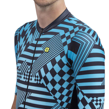 ALE Checker SS Jersey light blue