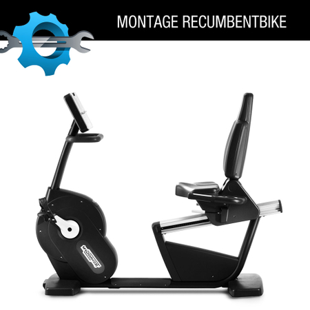 Vor Ort Montage eines Recumbent Bikes