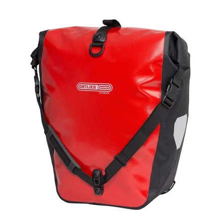 Ortlieb Back-Roller QL2.1 pannier set 2x 20 L red/black