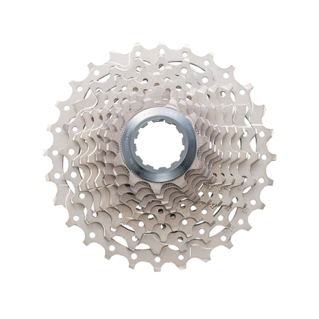 Shimano Ultegra CS-6700 10-speed 12-30T cassette.