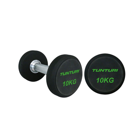 Tunturi Pro PU Hanteln Kompakt 2 - 12 kg - 10 Paar