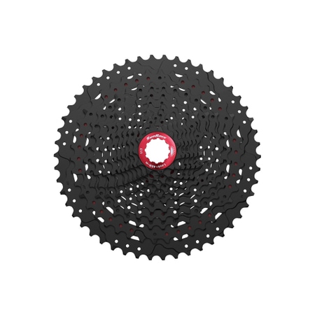 Sunrace CSMZ90 12-speed 11-50T cassette.