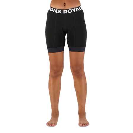Mons Royale Womens Epic Merino Shift Bike Shorts Liner Black XS